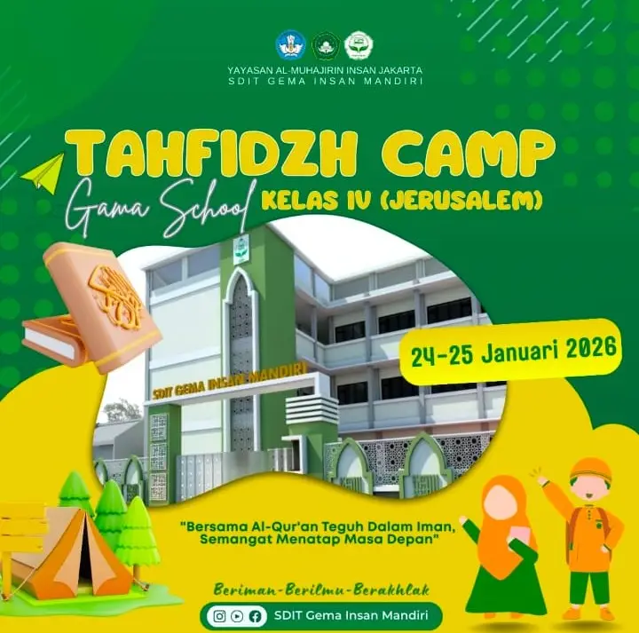 Tahfidz Camp Gema School Kelas IV (Jerusalem)